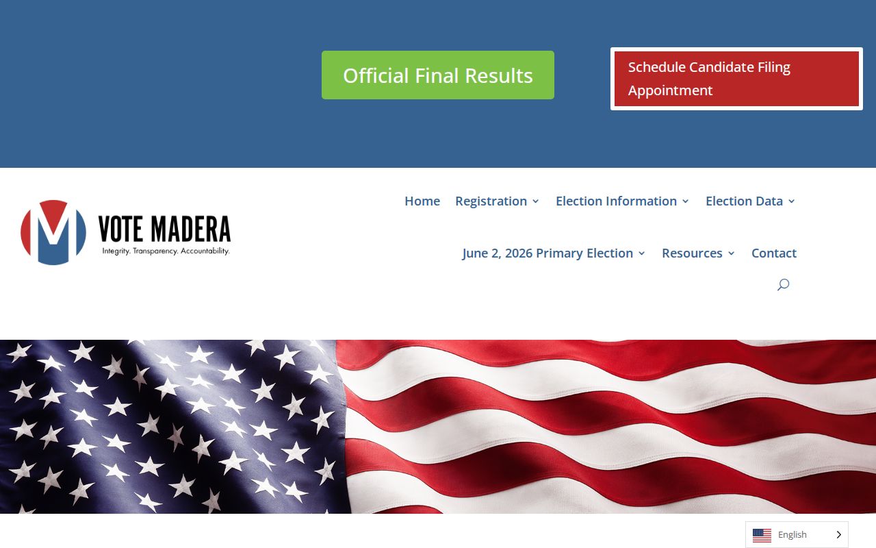 Madera voter registration records request resources on Vote Madera